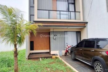 Rumah cluster 2 lantai SHM Bagus di perum sawangan village