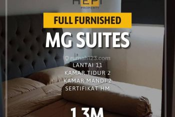 APARTEMEN MG SUITES SEMARANG DIJUAL ! FURNISHED