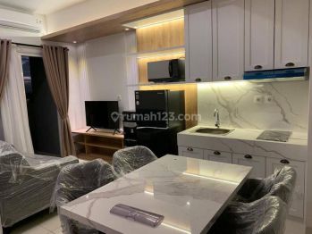Sewa Apartemen 2 Kamar Luas Roseville Soho Suite Bsd 2 BR Eksklusif Baru Murah