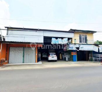 Dijual kios LT 447m² pinggir jalan raya tapos depok