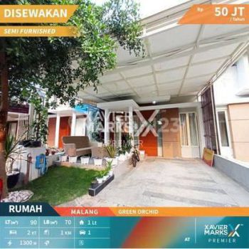 Rumah di Green Orchid Suhat Malang, Semi Furnish