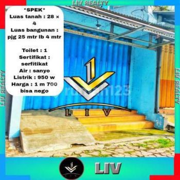 Dijual ruko pinggir jalan & strategis buat usaha.