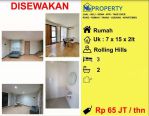 thumbnail-disewakan-rumah-rolling-hills-tanjung-bunga-lengkap-perabot-0