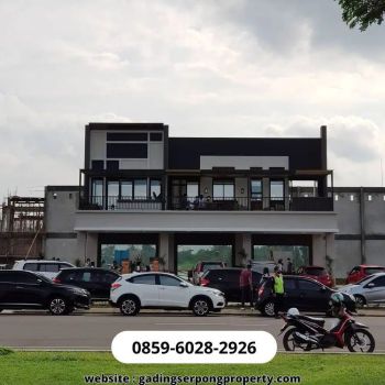 Dijual Ruko siap Huni Melody strategis untuk Fnb lebar 20 hanya di 3m