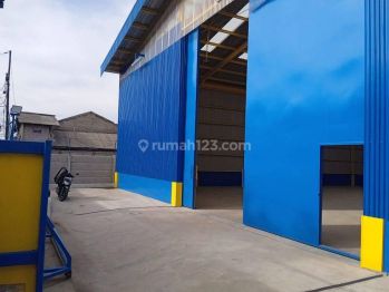 M Disewakan Gudang Brand New, Area Kapuk Kamal, Akses Gudang Pinggir Jalan raya