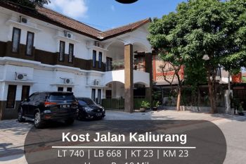 Dijual Kost Lokasi Strategis Dekat Ke UGM 23 Kamar Bisa Nego
