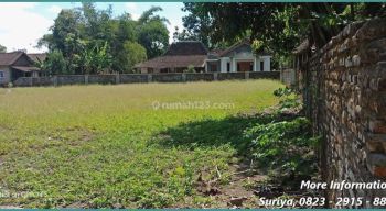 Tanah Jogja 2jutaan Akses Mudah Dekat Stasiun Ka Brambanan