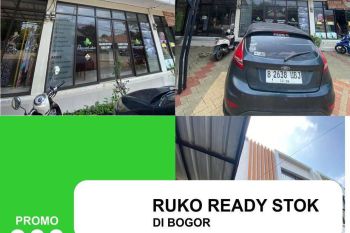 RUKO 2 LANTAI DI BOGOR LOKASI PINGGIR JALAN