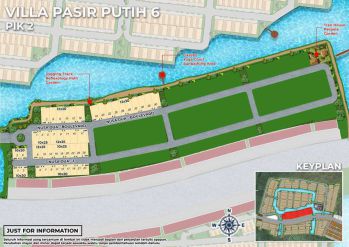 Dijual Kavling 12x30 di PIK 2 Villa Pasir Putih