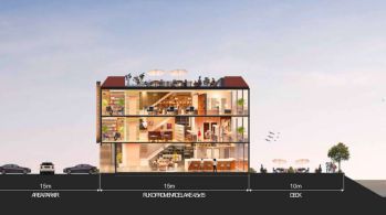 Ruko Jakut di Harvard Promenade Lake