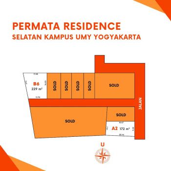 CICILAN TANPA BUNGA: Tanah Kavling Jogja Dekat UMY