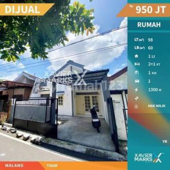 RUMAH MINIMALIS HARGA MURAH TIDAR MALANG