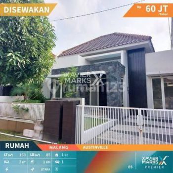 Rumah Modern Minimalis di Austinville -  MALANG