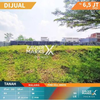 Dijual Cepat Tanah Lokasi Pine Hill Araya, dekat Binus Malang