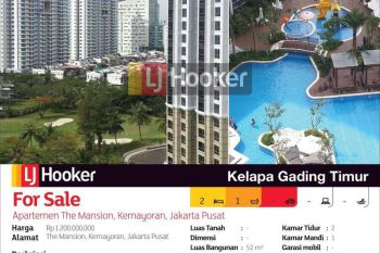 Apartemen The Mansion Tower Bougenville Gloria Lantai 17 Kemayoran, Jakarta