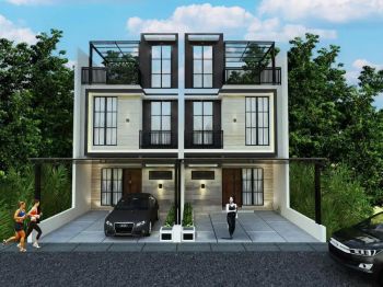 Griya Andifa 5, Cluster Mewah Modern 3 Lantai Rooftop Bercanopy SHM