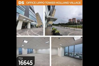 (TSI/16645) Office Lippo Tower Holland Village, Cempaka Putih, 120 m², Lt. 31,