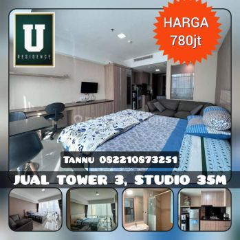 tower 3, studio cakep, u residence karawaci tangerang
