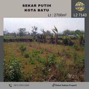Tanah Subur dan strategis di Sekar Putih  Kota Batu