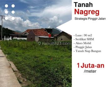 Tanah Bandung Strategis Dekat Puskesmas Nagreg SHM