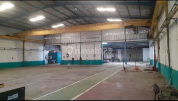 Gudang Siap Pakai Jababeka Bonus Crane