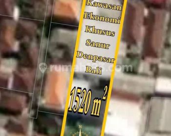 Tanah Strategis Kawasan Ekonomi Khusus Sanur Denpasar Bali