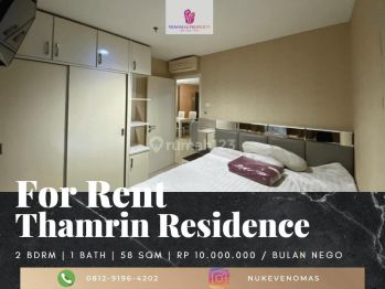 Disewakan Apartement Thamrin Residence 2br Full Furnished Tower B