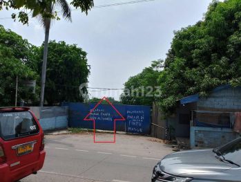 Tanah Komersil Murah Bgt di Jl Raya Pengangsaan Dua,kelapa Gading