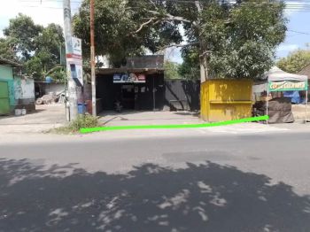 Disewakan tanah cocok untuk resto caffeshop utara kampus instper