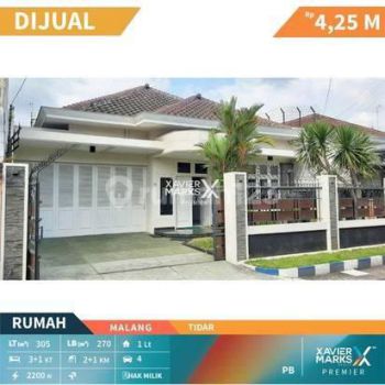Rumah Bagus Terawat di Tidar Bawah Malang
