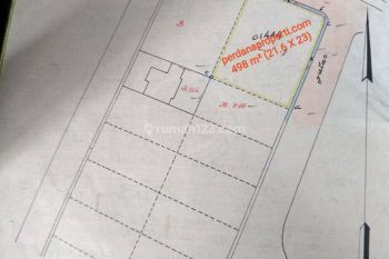 Tanah Kavling Pojok Dijual di Poros Jalan Kembar Puncak Dieng