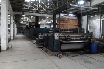 Dijual Pabrik Posisi Mainroad Daerah Moh Toha Beserta Isinya