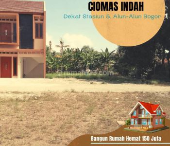 Dalam Perumahan Ciomas Permai Kavling SHM Mulai 2 Jt An Meter