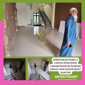 Disewakan ruko 2 lantai cocok buat kantor
