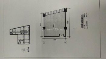 Sewa Kantor Spazio Tower Lt 07 Hadap Utara Full Jendela Ada Teras