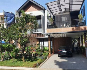 Rumah Scandinavian Plus Kolam Renang Siap Huni Sentul City