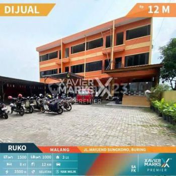 RUKO SUPER LUAS NOL JALAN BESAR KEDUNGKANDANG MALANG