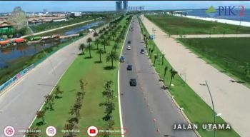 Disewakan Kavling Komersil 2000m2 Boulevard Jl Thamrin PIK 2