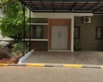 Disewakan Rumah Cluster Zebrina di Jakarta Garden City