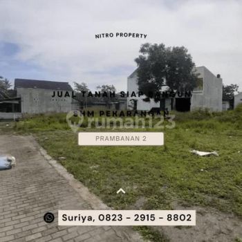 Dijual Tanah Jogja 2jutaan Dekat Ke Bandara Adisucipto Strategis