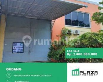 Dijual gudang siap pakai di Pergudangan parangloe,makassar (my)