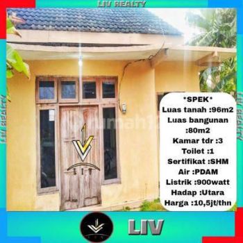 Dikontrakan rumah 2 lantai strategis & bebas banjir