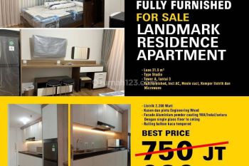 Dijual Cepat Apartemen Landmark Residence