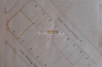 Tanah Strategis Siap Dibangun Di Jl Gunung Dempo Simpruk