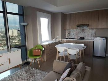 Metro Park Residence 3 BR Furnished Baru Rombak Jadi 2 BR Luas