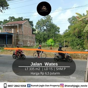 Ideal Bangun Usaha Dan Investasi Tanah Jalan Wates Dekat Ringroad